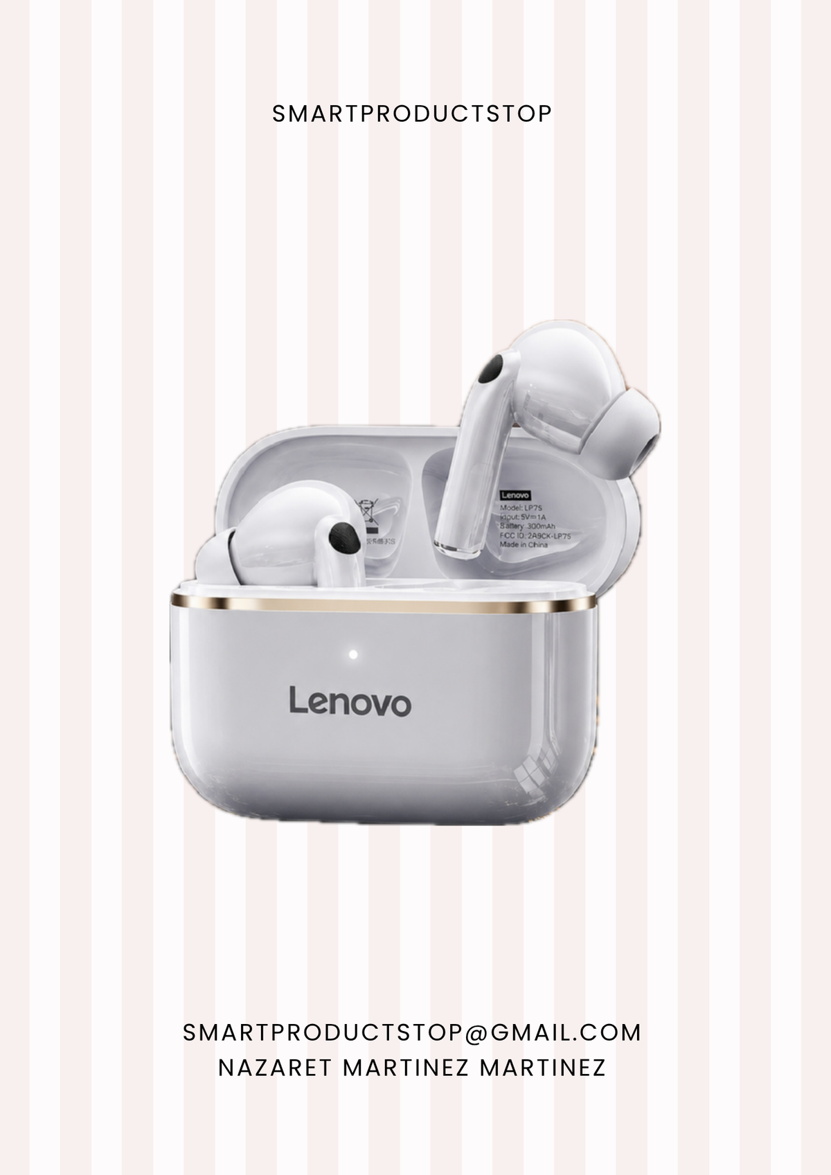 Auriculares inalámbricos Lenovo