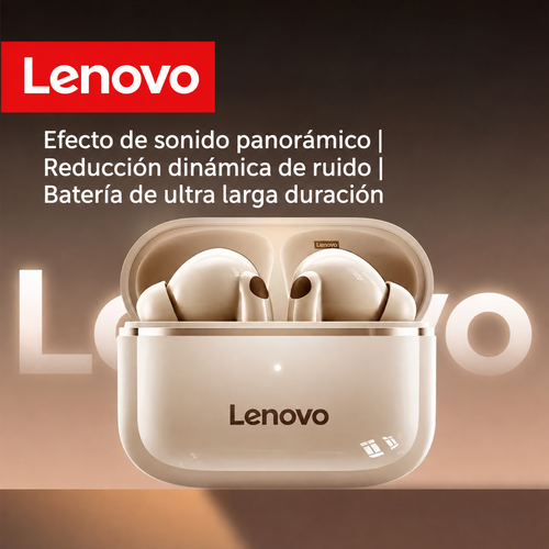 Auriculares Inalámbricos Lenovo EA230 True Wireless – Bluetooth 5.4, Sonido Envolvente Dolby Atmos y Cancelación de Ruido Inteligente