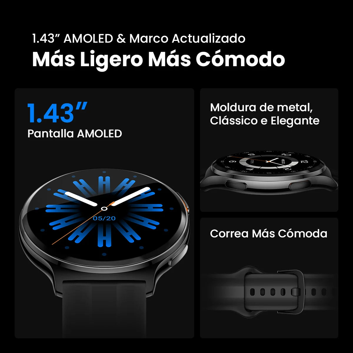 Reloj inteligente HAYLOU Solar Lite 2