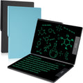 Tableta de Escritura LCD Plegable de 14.3" | Pizarra Digital de Doble Pantalla y Bloc de Notas Borrable